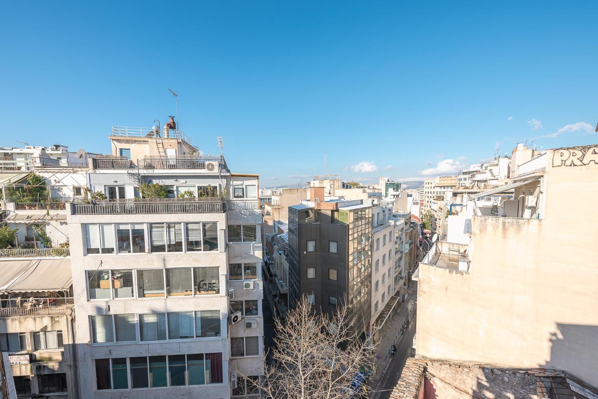 Stunning Acropolis View At City Center Ateny Zewnętrze zdjęcie